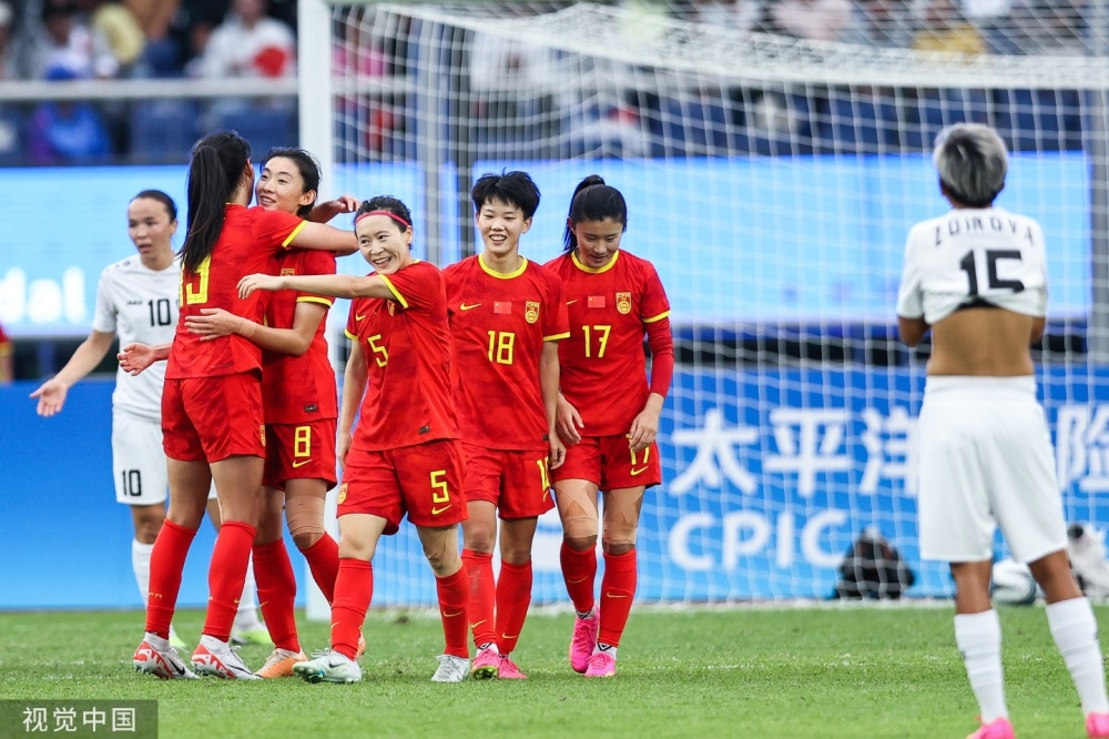 中国女足队再次获得重要胜利